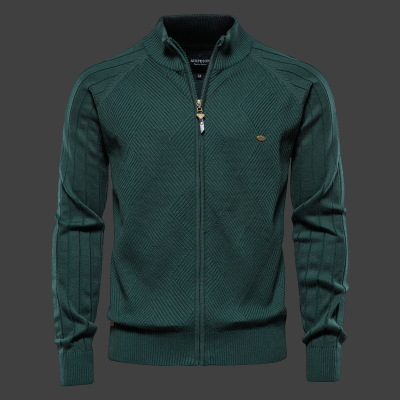 The Reginald Zip Sweater
