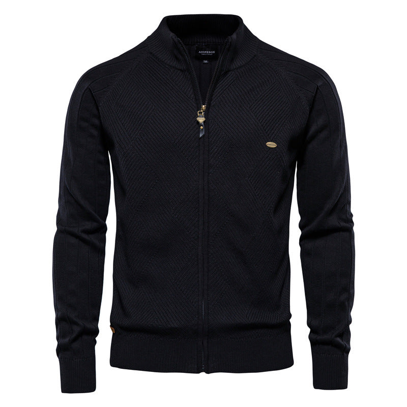 The Reginald Zip Sweater