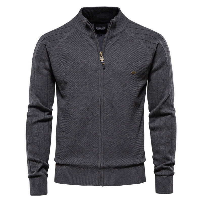 The Reginald Zip Sweater