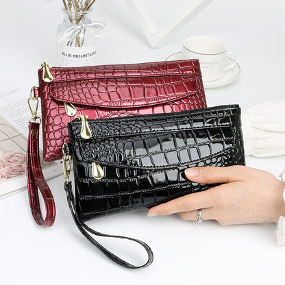 Casual Shiny Clutch Bag Ladies Coin Purse