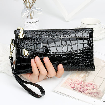 Casual Shiny Clutch Bag Ladies Coin Purse
