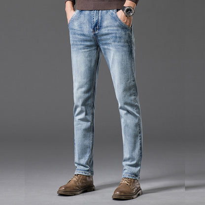 Spring Pencil Pants Slim Outdoor Casual Jeans