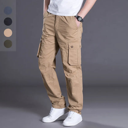Men's Overalls Cotton Multi-bag Trousers Cargo Pants Tactical Pants for Men Pants Military Tactical Y2k Work Pants for Men