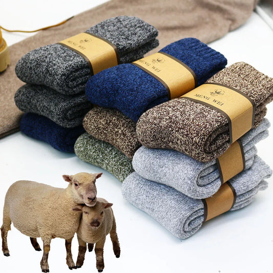 Authentic Merino Wool Socks 6-Pack
