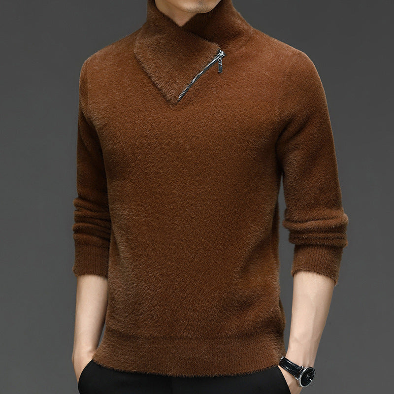 The Merlin - Winter Mink Sweater