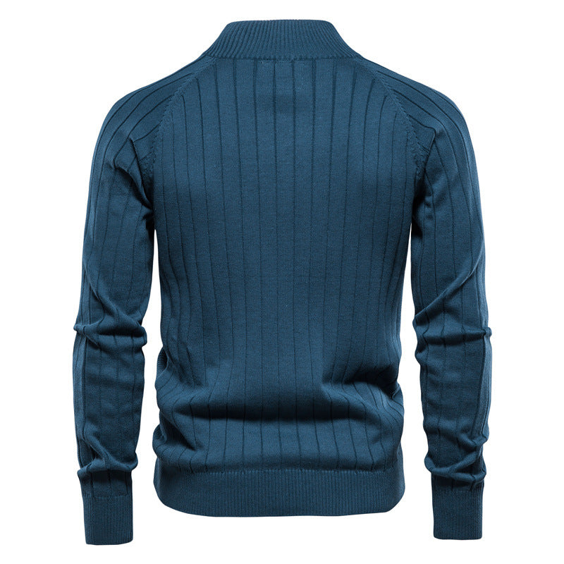 The Reginald Zip Sweater
